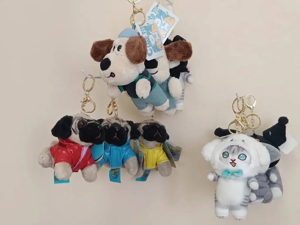 Llaveros decorativos de perros y gatos para mascotas